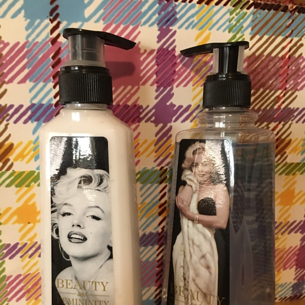 Marilyn Monroe hand soap and lotion
